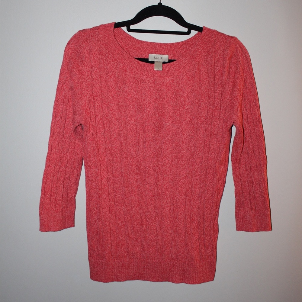 Ann Taylor LOFT Cable Knit Sweater